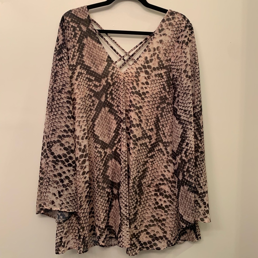 JONI FLOW SNAKE N' SHAKE DRESS